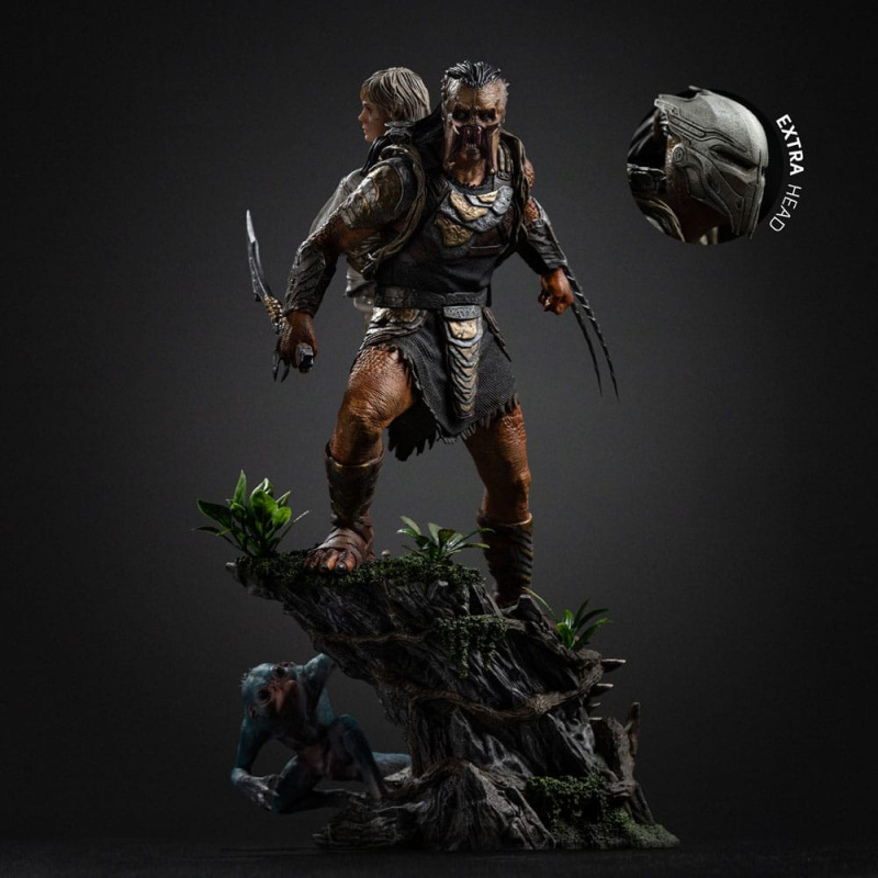 Predator: Badlands Art Scale Statue 1/10 Predator Dek & Thia 27 cm 2