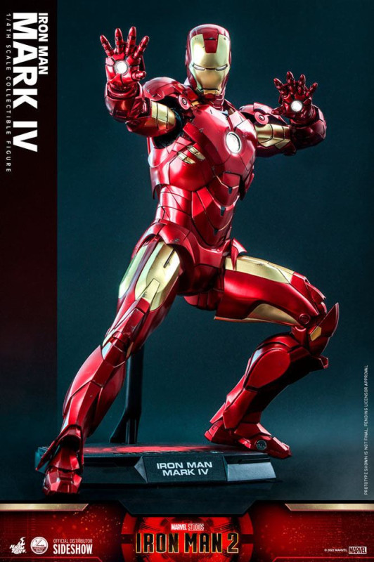 Iron Man 2 Action Figure 1/4 Iron Man Mark IV 49 cm 2