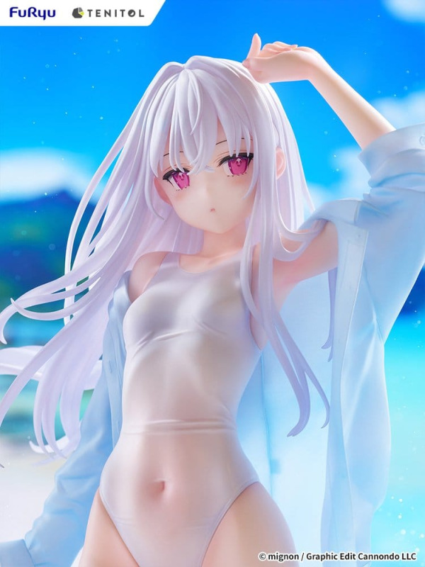 Mignon Works Tenitol Tall PVC Figure Shiro Swimsuit Ver. 30 cm 14