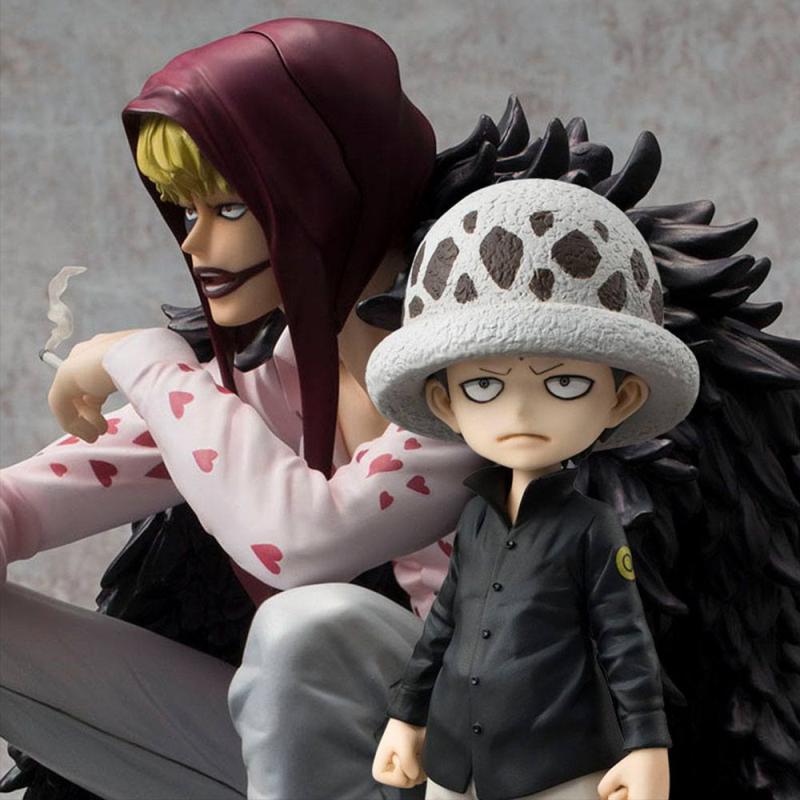 One Piece Excellent Model Limited P.O.P PVC Statue Corazon & Law Limited Edition 17 cm