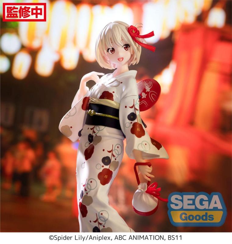 Lycoris Recoil Luminasta PVC Statue Chisato Nishikigi Going out in a yukata 19 cm 2