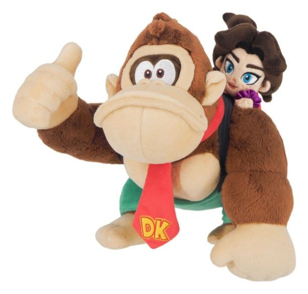 Donkey Kong Bananza Plush Figure Donkey Kong & Pauline 23 cm