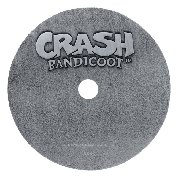 Crash Bandicoot Replica Metal CD-ROM Collectible Limited Edition 11 cm 2
