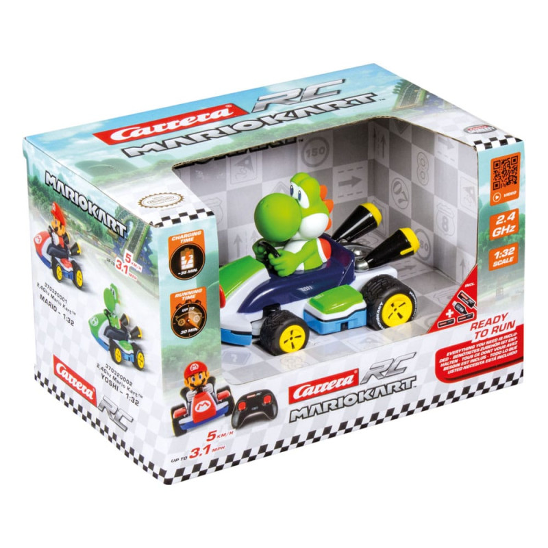 Super Mario Kart RC remote-controlled Race Kart 1/32 2.4GHz Yoshi 12