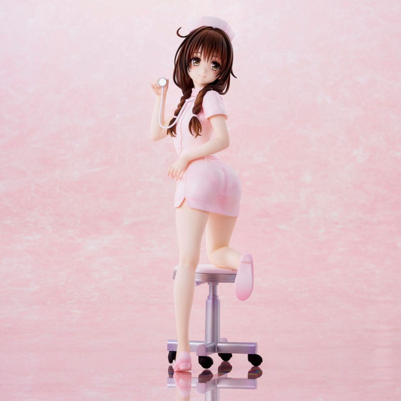 To Love-Ru Darkness Statue PVC Mikan Yuki Nurse Cos 25 cm 10