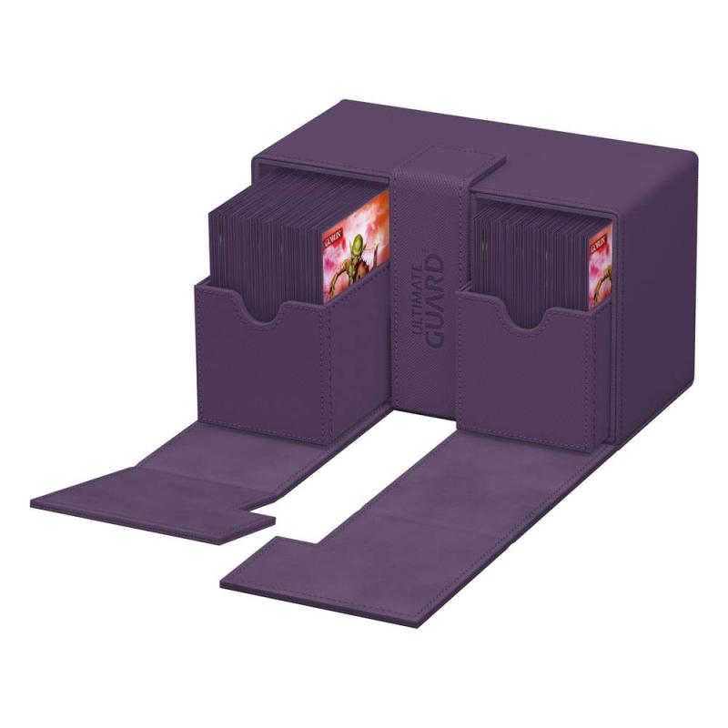 Ultimate Guard Twin Flip`n`Tray 160+ XenoSkin Monocolor Purple