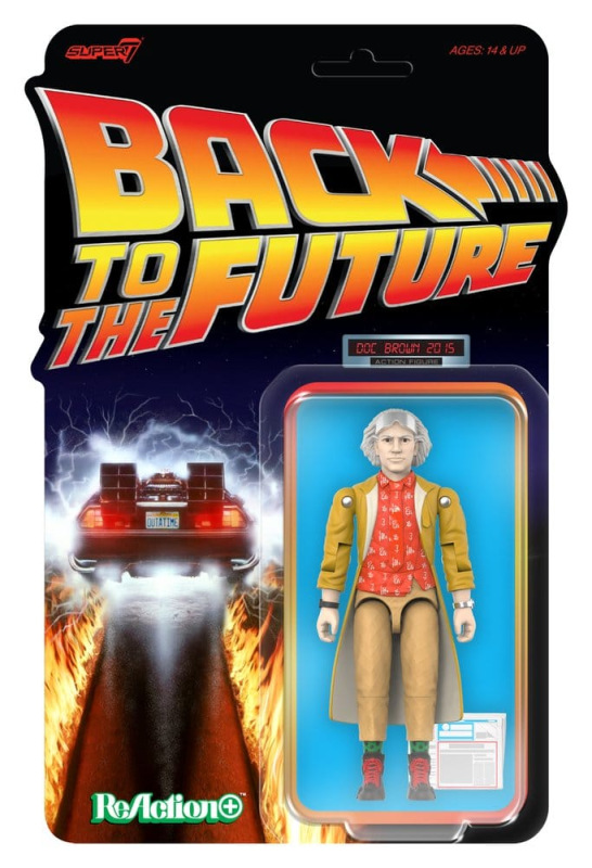 Back to the Future ReAction+ Action Figure Wave 02 Dr. Emmett Brown (2015)