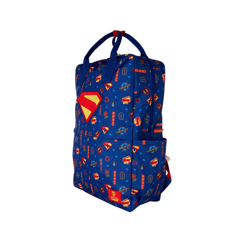 DC Comics by Loungefly Full-Size Nylon Backpack Superman 3