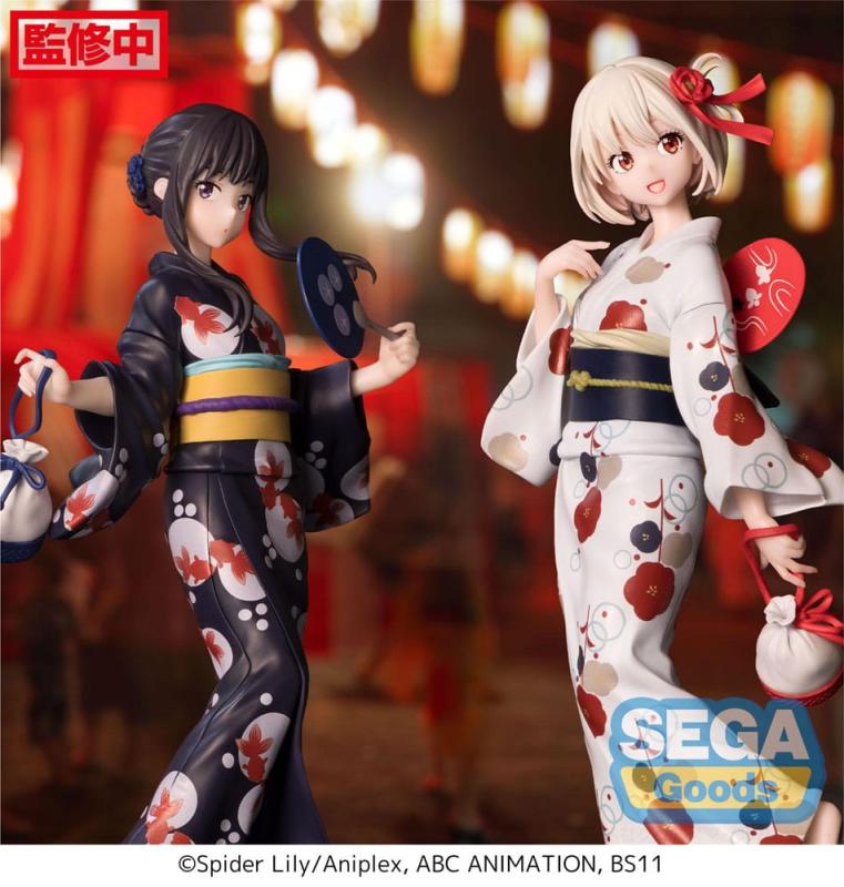 Lycoris Recoil Luminasta PVC Statue Chisato Nishikigi Going out in a yukata 19 cm 5