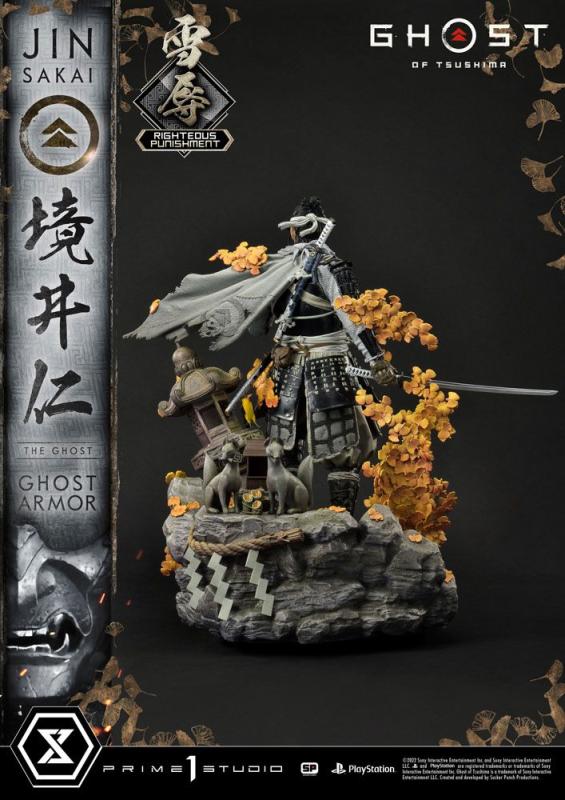 Ghost of Tsushima: Jin Sakai, The Ghost Righteous Punishment 1/4 Statue - Prime 1 Studio