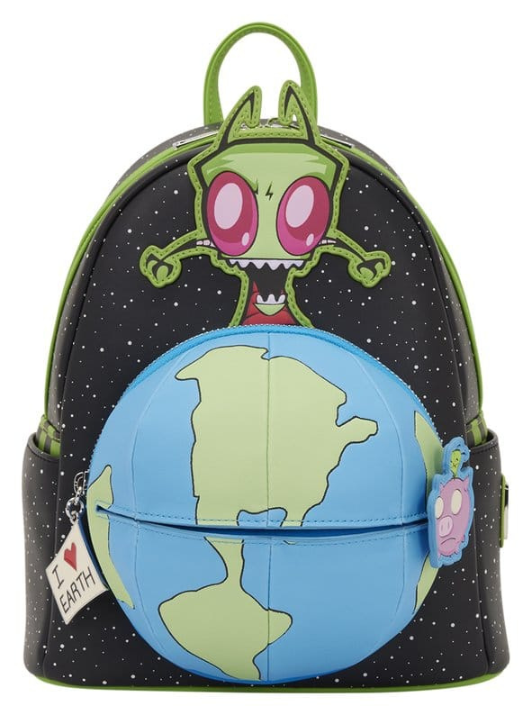 Nickelodeon by Loungefly Mini Backpack Invader Zim Glow 4