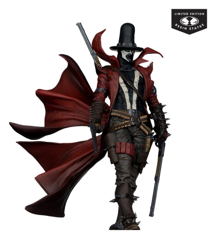 Spawn Black White & Red All Over 1/10 Statue Gunslinger Spawn by Todd McFarlane 23 cm 1