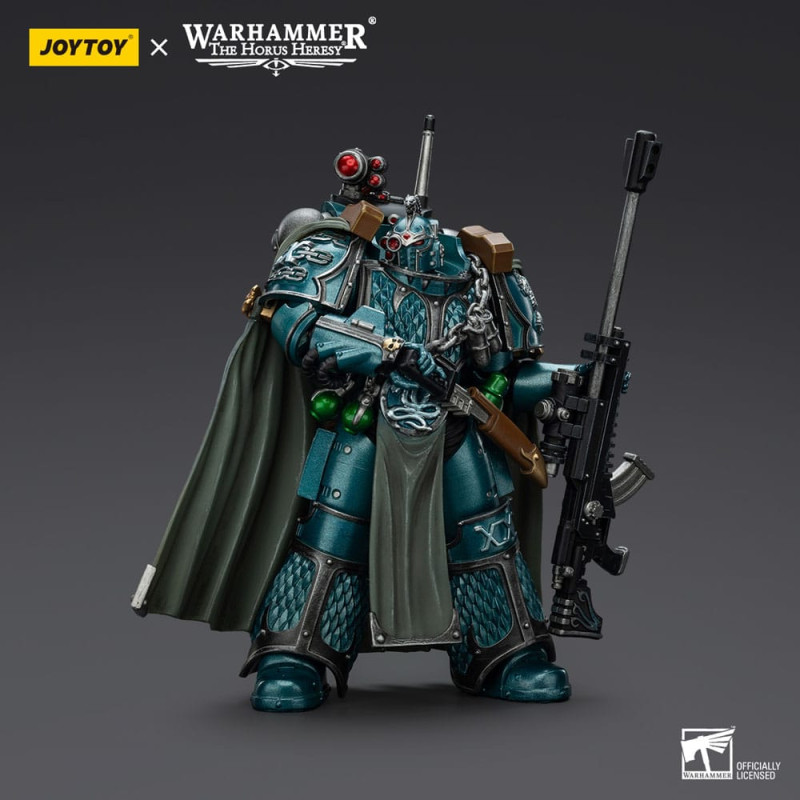 Warhammer The Horus Heresy Action Figure Alpha Legion Exodus The One who is Many With Sniper Rifle A 4