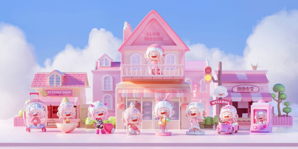 Original Character Trading Figures Lazy Pink Dreamland 11 cm Assortment (8)