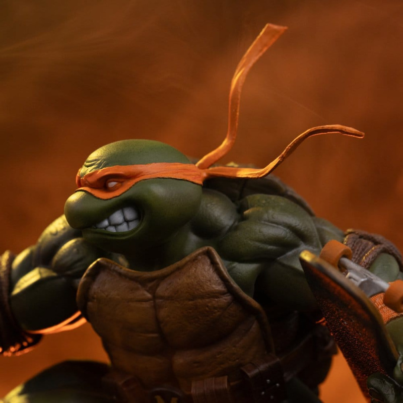 Teenage Mutant Ninja Turtles Art Scale Statue 1/10 Michelangelo Unleashed 24 cm 6