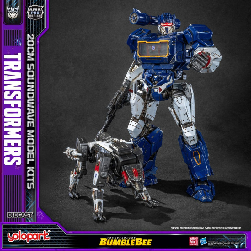 Transformers: Bumblebee AMK Pro Series Plastic Model Kit Soundwave (Oversea Version) 20 cm 10