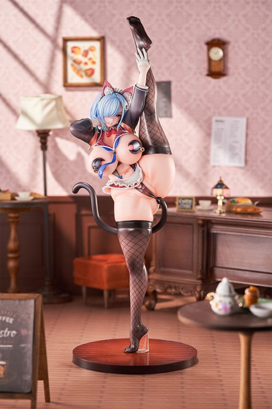 Original Character Statue 1/6 Lewd Girl Y-shaped Balance - Aoi Futatsuki Tapestry Set Edition 38 cm 1