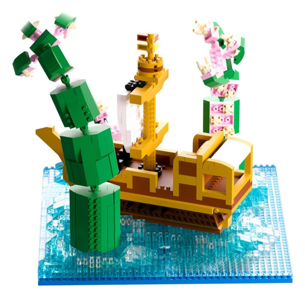 Sea of Thieves brickset Kraken 18 cm 3