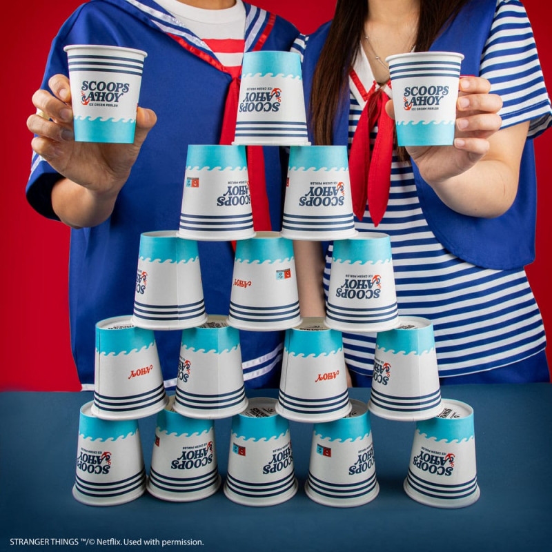 Stranger Things Set of 24 Paper Cups Scoops Ahoy 4