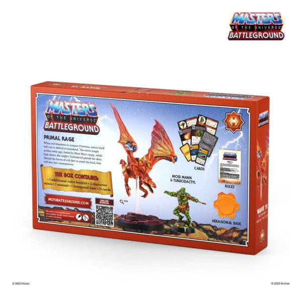 Masters of the Universe: Battleground Miniatures Game Wave 11: Preternian Heroes (Moss Man / Turboda 1