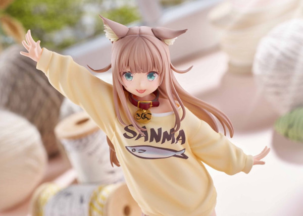My Cat Is a Kawaii Girl Statue 1/6 Kinako Play With Ver. AmiAmi 21 cm 4