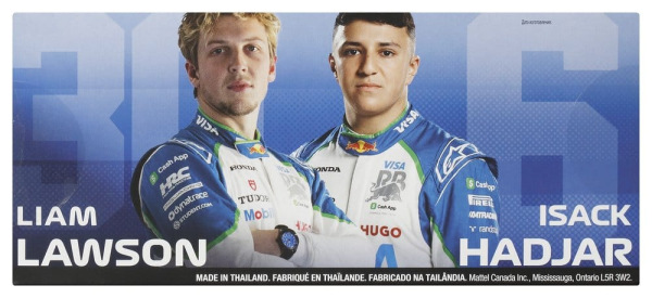 Formula 1 Hot Wheels Premium Die-Cast Vehicle 2-Pack 1:64 Team Visa Cash App Racing Bulls 6