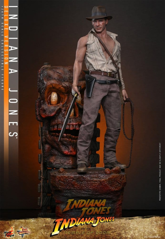 Indiana Jones Movie Masterpiece Action Figure 1/6 Indiana Jones (Deluxe Version) 30 cm 6