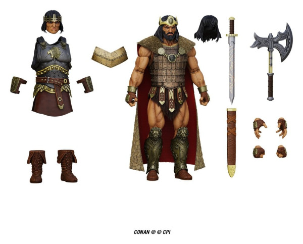 Conan Epic H.A.C.K.S. Action Figure 1/12 King Conan: Ruler of Aquilonia 5