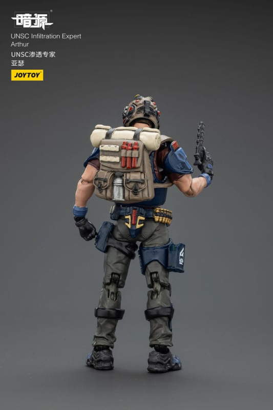 UNSC Dark Source Action Figur Infiltration Expert Arthur 7 cm 4