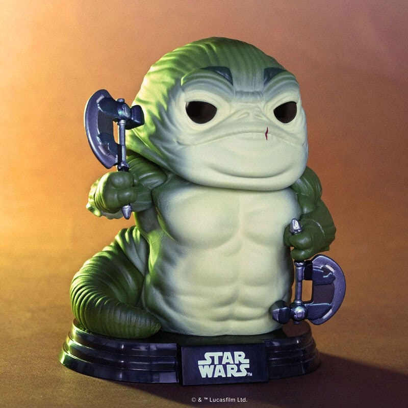 Star Wars: The Mandalorian and Grogu POP! Vinyl Figure Rotta the Hutt (Glow) 9 cm 1