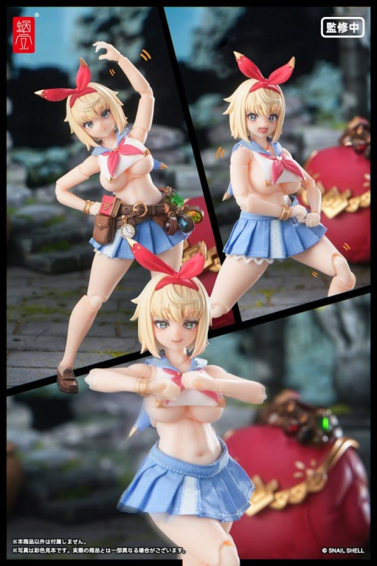 Original Character Action Figure 1/12 RPGEX-06 Adventurer Snail 15 cm 10