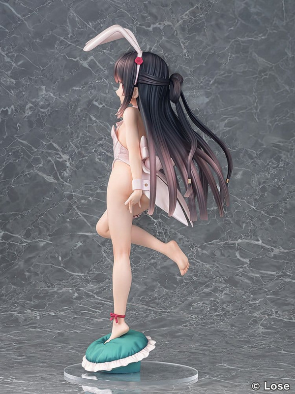 Maitetsu Last Run!! Statue 1/3 Hachiroku: White Bunny Ver. 40 cm 4