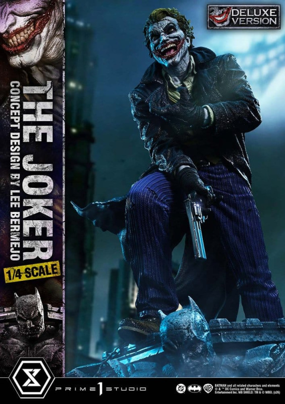 DC Comics Ultimate Premium Masterline Series Statue 1/4 The Joker (Concept Design by Lee Bermejo) De 3