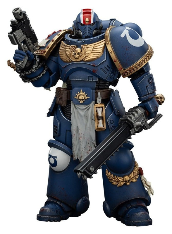 Warhammer 40,000: Space Marine 2 Action Figure Ultramarines Lieutenant Titus Collectors Edition 13 c