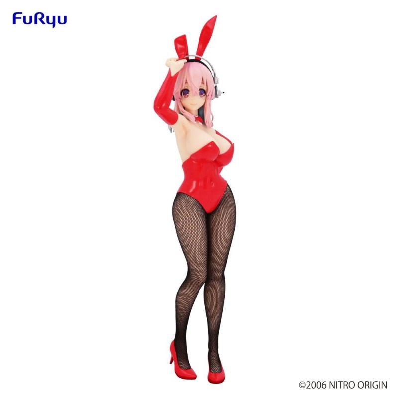 Super Sonico BiCute Bunnies PVC Statue Super Sonico Red Ver. 28 cm 7