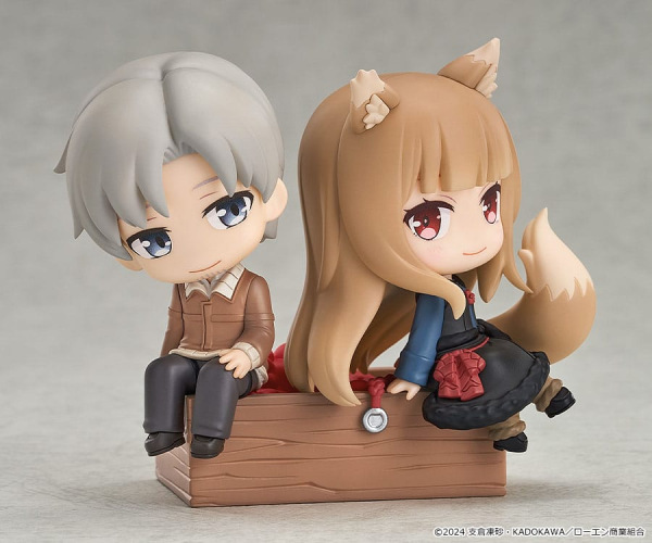 Spice and Wolf: Merchant Meets the Wise Wolf Mini Memory Mini Figure Lawrence & Holo 8 cm 3
