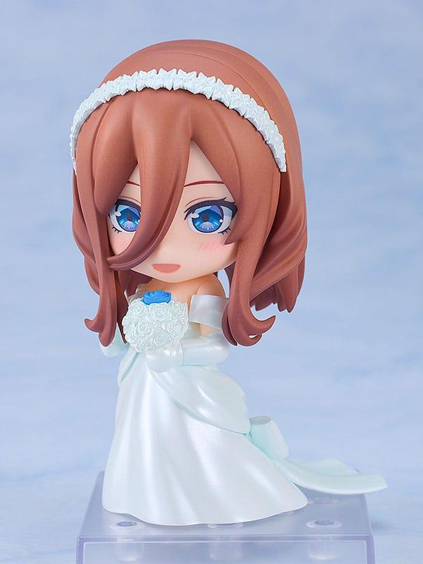 The Quintessential Quintuplets Nendoroid Action Figure Miku Nakano: Wedding Dress Ver. 10 cm 4