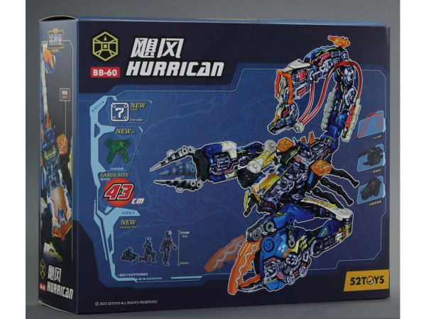 Beastbox Figure Cubes BB-60 Hurrican (Scorpion) 43 cm 2
