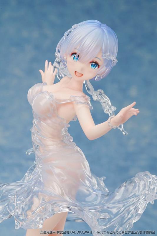 Re:Zero Starting Life in Another World PVC Statue 1/7 Rem Aqua Dress 23 cm