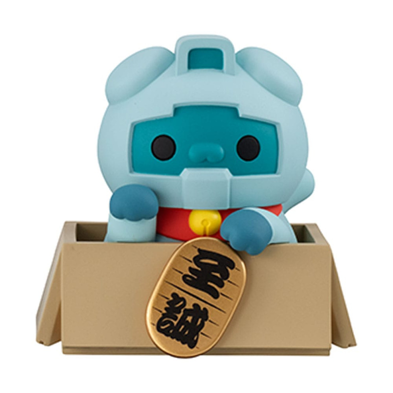 Gintama x Okawabukubu Trading Figure Cats Luckycat 3 cm Blind Box Assortment (6) (with gift) 3