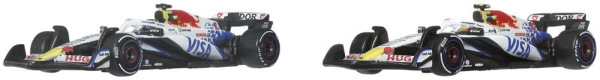 Formula 1 Hot Wheels Premium Die-Cast Vehicle 2-Pack 1:64 Team Visa Cash App Racing Bulls 3