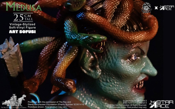 Ray Harryhausen Soft Vinyl Statue Medusa (Vintage-Style) 25 cm 11