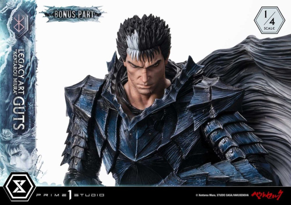 Berserk Legacy Art "Kentarou Miura" Statue 1/4 Guts Bonus Version 74 cm 5