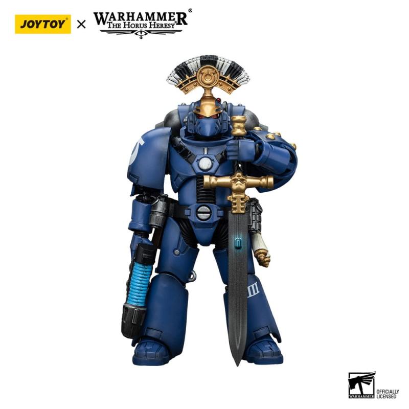 Warhammer The Horus Heresy Action Figure 1/18 Ultramarines MK VI Tactical Squad Sergeant with Plasma 10