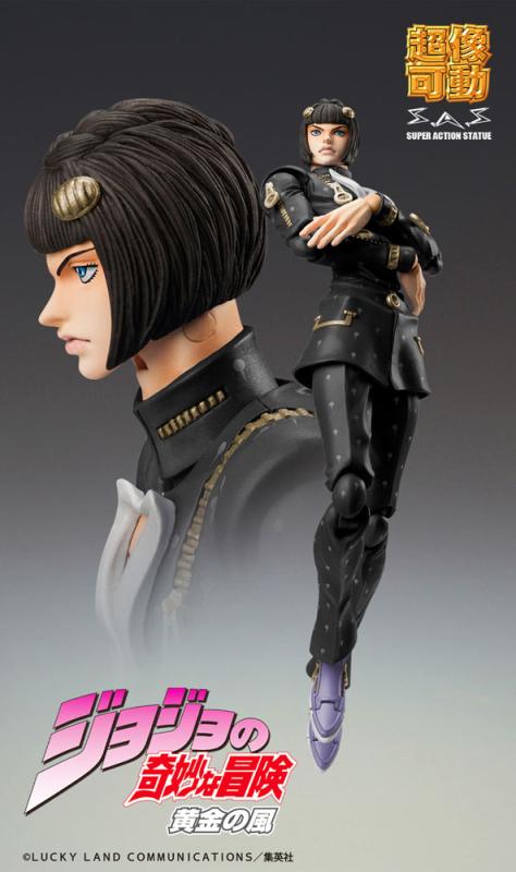 JoJo's Bizarre Adventure Part6 Stone Ocean Action Figure Chozokado (Bruno Bucciarati Ver. Black) 15