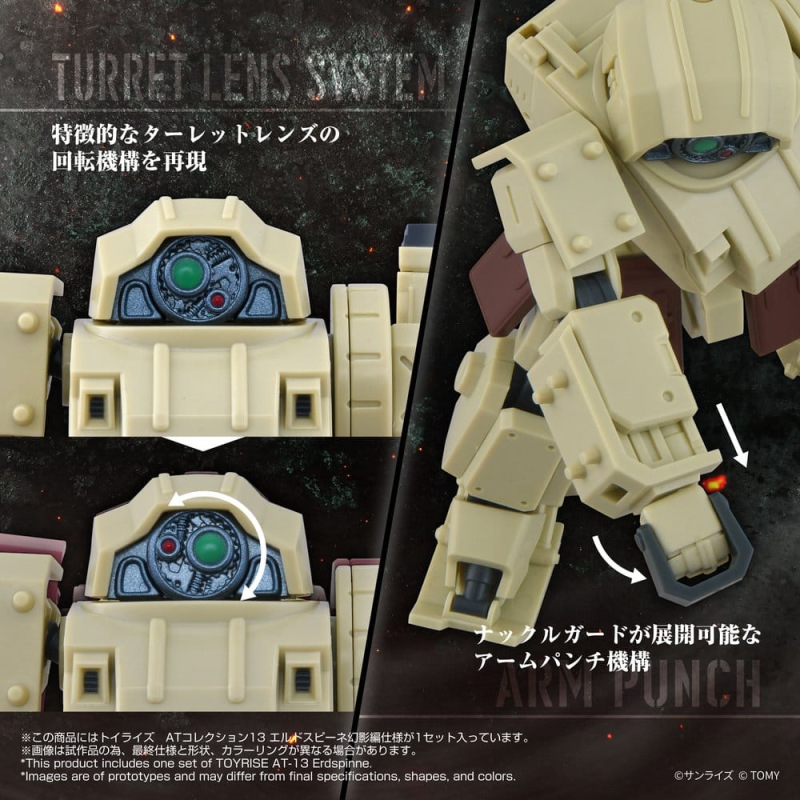 Armored Trooper Votoms Action Figure ToyRise AT-13 Erdspinne 1