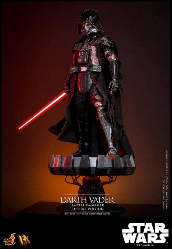 Star Wars Action Figure 1/6 Darth Vader (Battle Damaged) Deluxe Version 35 cm