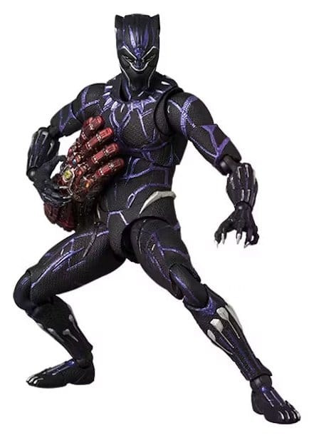 Marvel MAFEX Action Figure Black Panther End Game Ver. 16 cm 6
