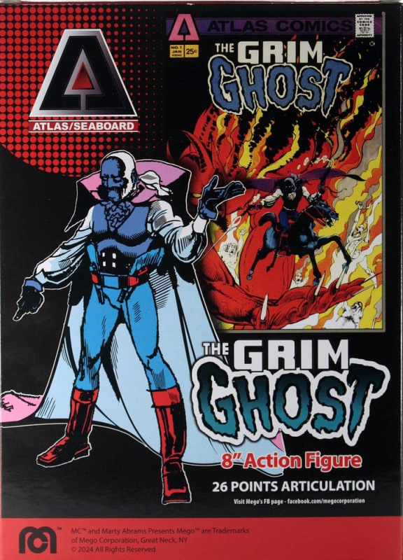 Atlas Comics Action Figure Grim Ghost 20 cm 2