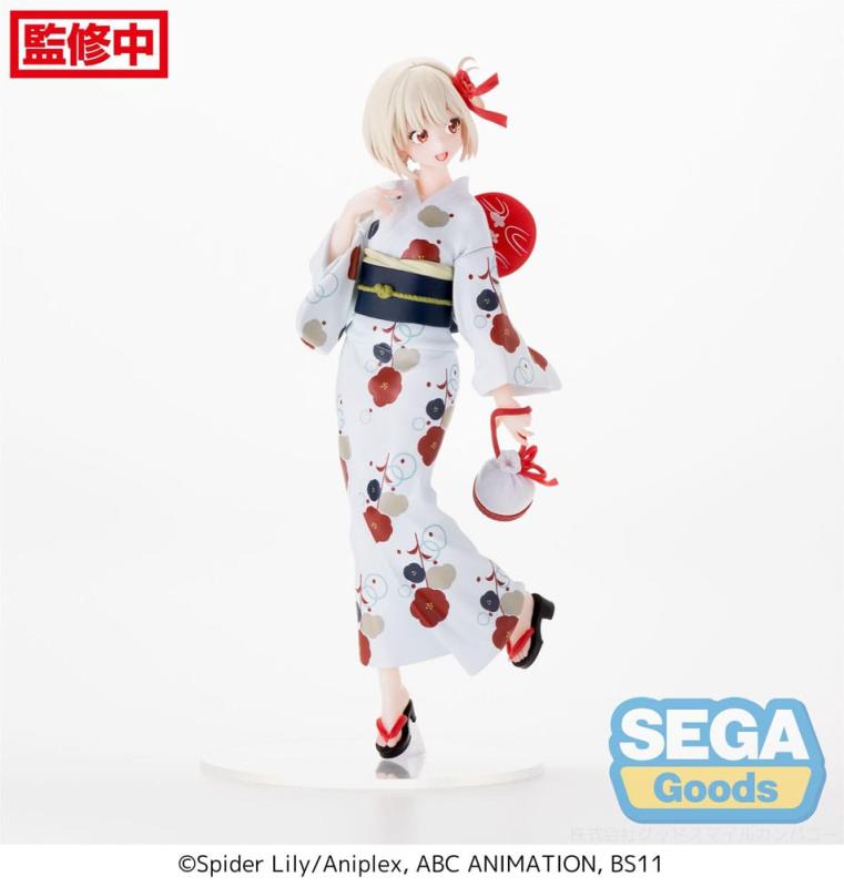 Lycoris Recoil Luminasta PVC Statue Chisato Nishikigi Going out in a yukata 19 cm 8